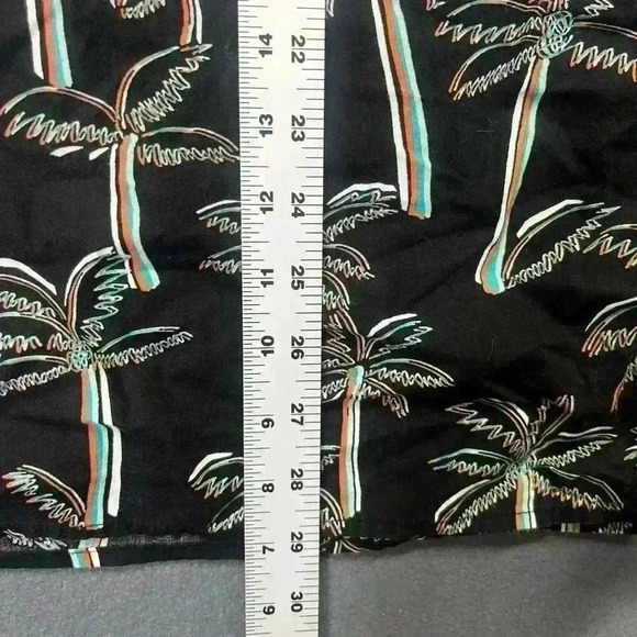 American Eagle Short sleeve Button up Palm Tree Shirt Mens XXL printed 1011 - Picture 5 of 7
